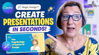 New!! Instant Presentations with Canva's Magic Design - More AI!