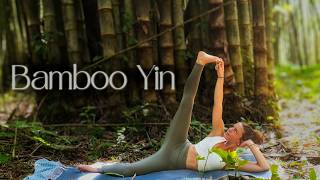 45 Min Full Body Yin Yoga | Music Created by Living Bamboo 🎋