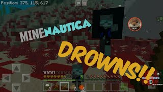 Minenautica|#1|DROWNS!!😠 screenshot 5