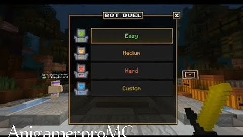 Finally won Easy bot in zeqa server, NXT up medium then hard