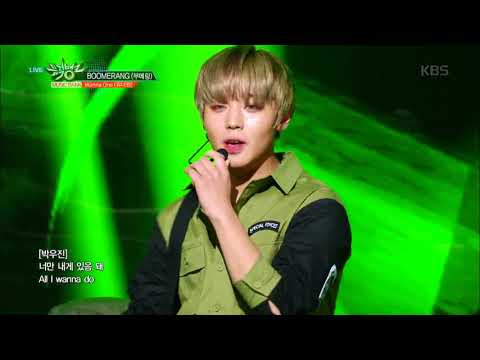 뮤직뱅크 Music Bank - BOOMERANG(부메랑) - Wanna One (워너원)06