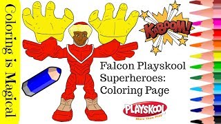 Falcon Playskool Heroes Marvel Super Hero Adventures Marvels Falcon Mcu 漫画 Комикс Truyện Tranh