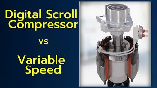 Digital Scroll Compressor vs Variable Speed Compressor