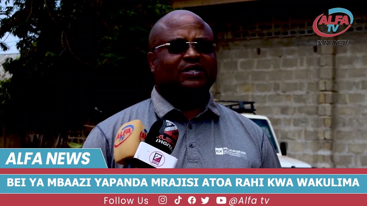 BEI YA MBAAZI YAPANDA RUNALI MRAJISI MKOA ATOA RAHI KWA WAKULUMA