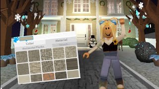 How to have texture/material on Bloxburg | Mobile|