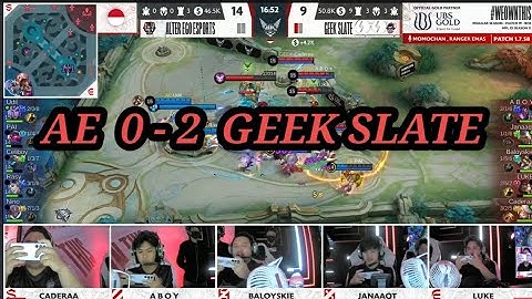 ALTER EGO VS GEEK SLATE GAME 2 MPL ID S11 - mobile legends