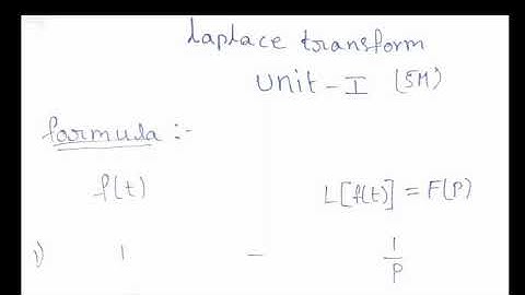 Laplace Transform Simple problem solving | Unit - 1 | 5 Marks question come in 2018 & 19 paper | SKU