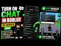 How to Turn On Chat in Roblox on Android (2026) – Step-by-Step Guide