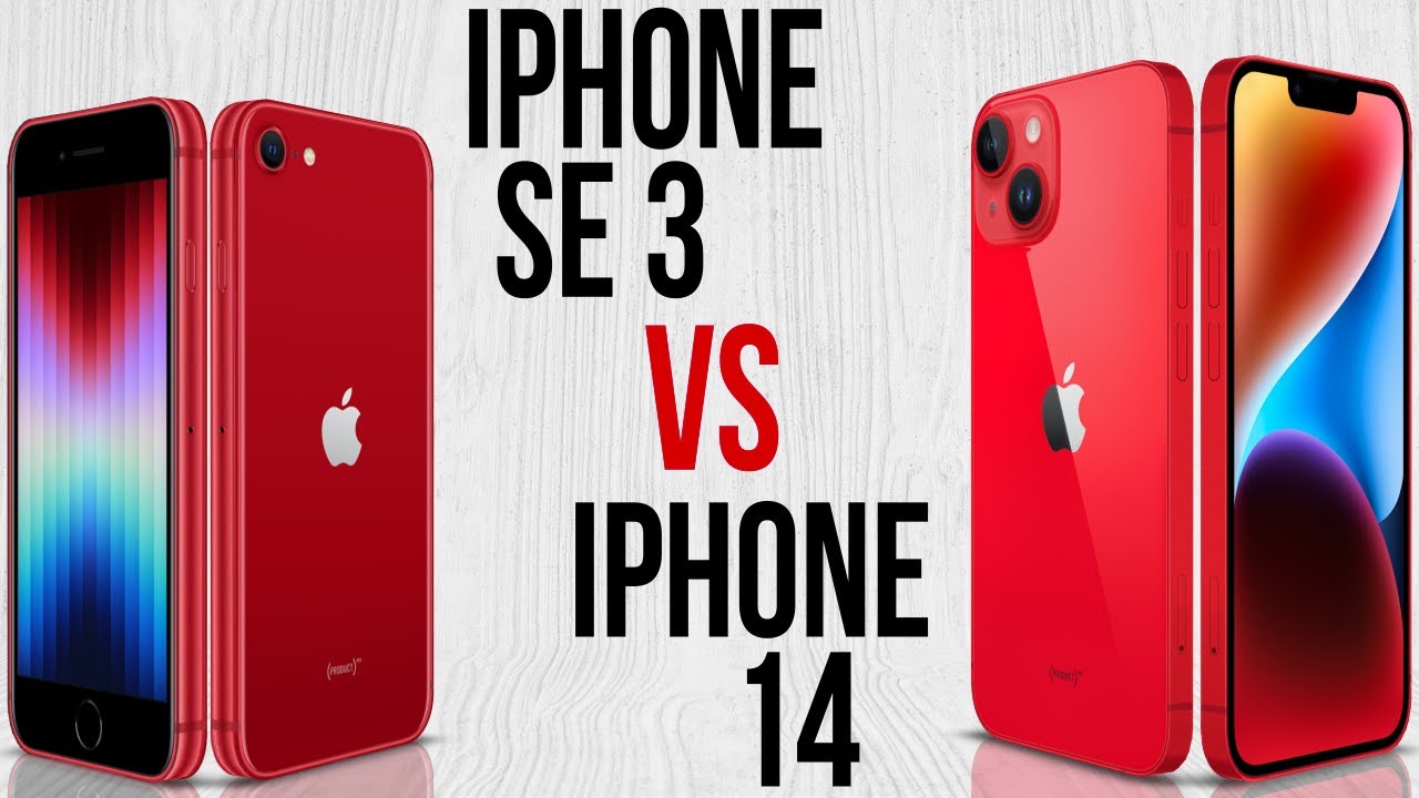IPhone SE 3 Vs IPhone 14 Comparativo YouTube IPhone SE 3 Vs IPhone 14 Comparativo YouTube