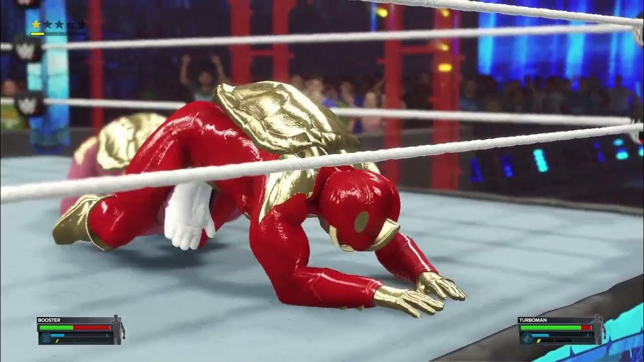 WWE 2K23 Booster Vs Turbo Man Jingle All The Way YouTube