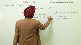 CBSE 11 MATH - TRIGONOMETRIC RATIOS OF COMPOUND AND MULTIPLE ANGLE - Trigonometric Angles sin 3A