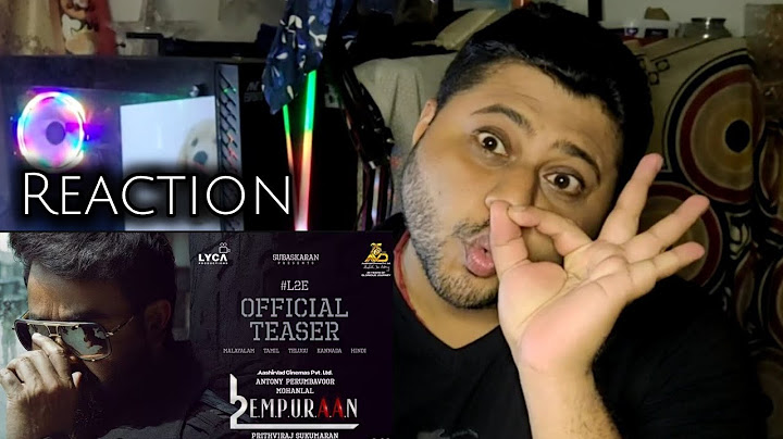 L2E Empuraan Teaser Reaction! Mohanlal! Prithviraj Sukumaran! Murali Gopy!Antony Perumbavoor
