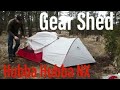 msr hubba hubba nx with gear shed setup