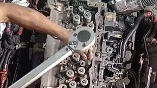 Paano Mag Torque ng Cylinder Head,Izuzu 4HL1 Engine