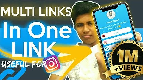 Create Multiple Links To Instagram Bio |  Make Multiple Links |Create One Link For Multiple Links