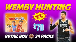 2023-24 NBA Hoops Retail Box 🔥 Wemby Hunting!