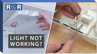 Refrigerator Light Isn't Working? (Complete Troubleshooting Guide) | Repair & Replace