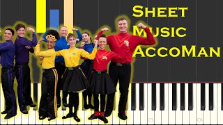 How To Play The Shimmie Shake! The Wiggles With Sheet Music