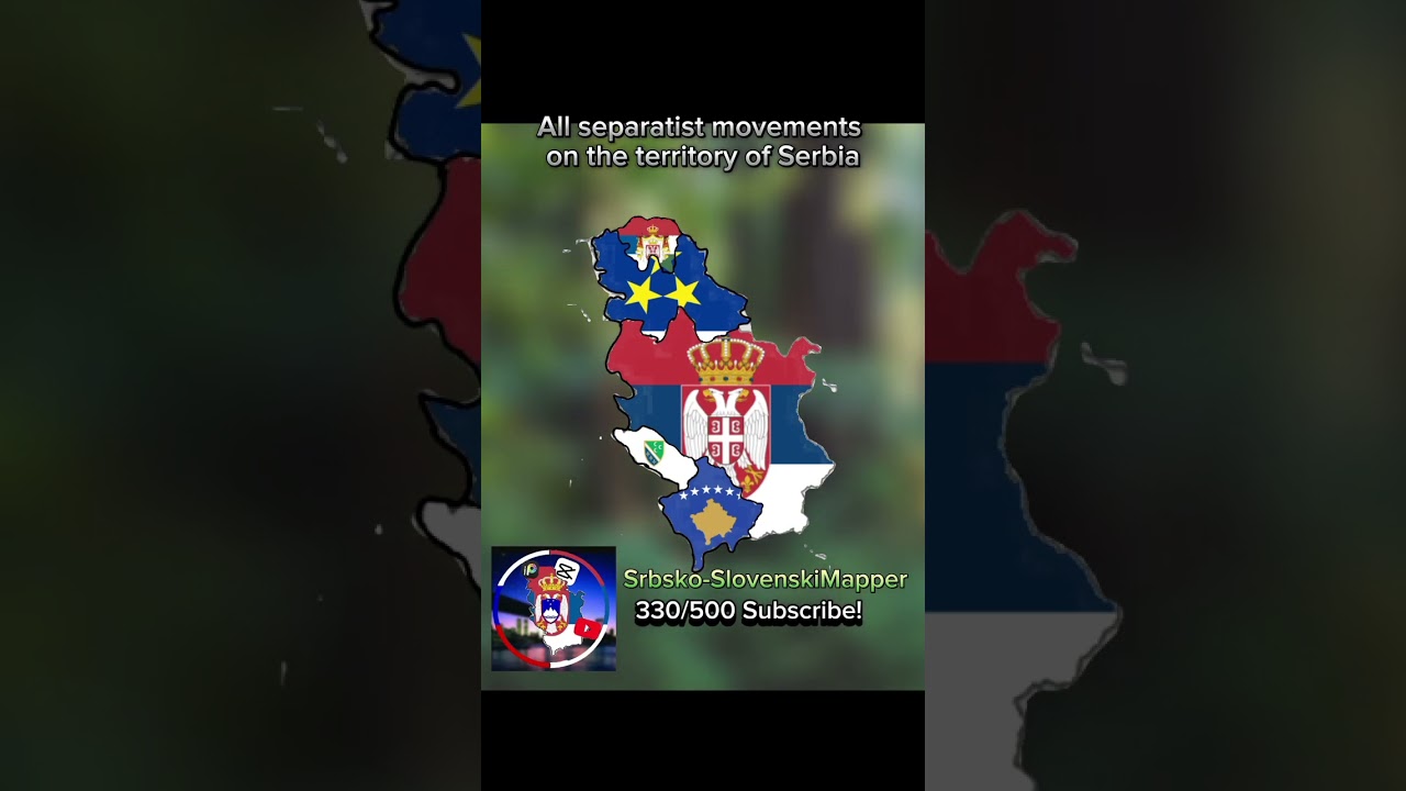 All separatist movements on the territory of Serbia 