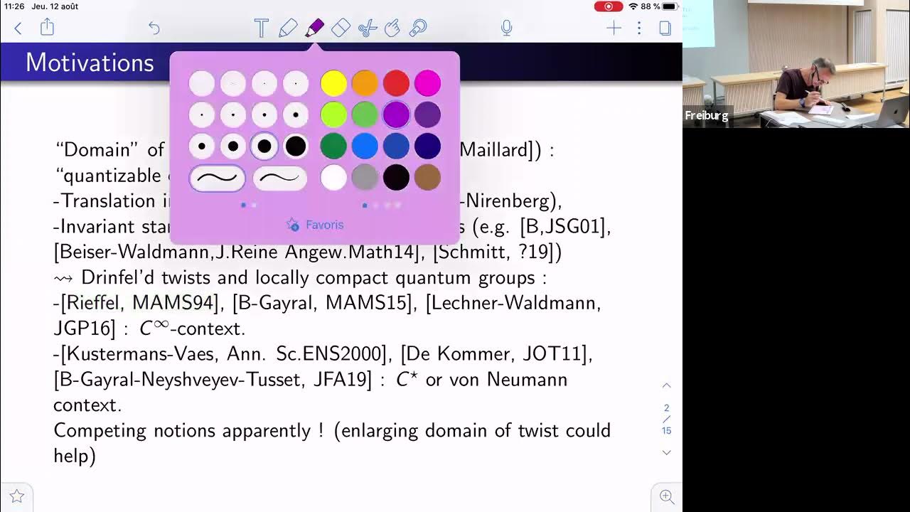 Pierre Bieliavsky On a construction by Dorothea Bahns and René