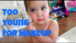 Too Young for Makeup - August 17, 2015 - ItsJudysLife Vlogs