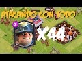 ATAQUE TODO MINEROS en Clash of Clans | Rocofra