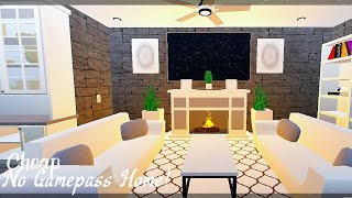 Roblox | Bloxburg: Cheap No Gamepass Home!| 25k| (Speedbuild)
