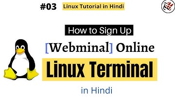 [Webminal] online Linux Terminal in Hindi | Sign up Webminal Linux terminal | Techmoodly