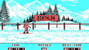 Winter Olympiad 88 (PC/DOS) 1988, Tynesoft