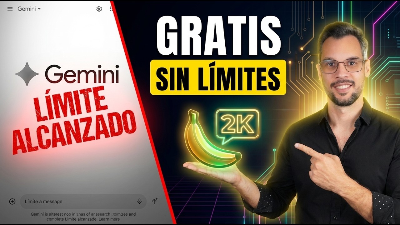 NO uses Gemini: Desbloquea Nano Banana Pro en 2K (Ilimitado)
