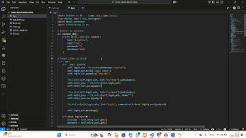 Aplikasi Sistem Database bank sederhana fitur Crud dalam (Database python tkinter menggunakan mysql)
