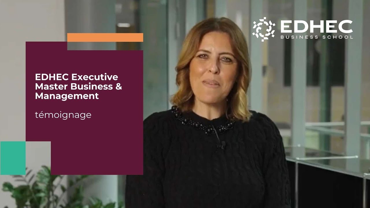 Transformation Personnelle et Professionnelle avec l'Executive Master  | EDHEC Business School