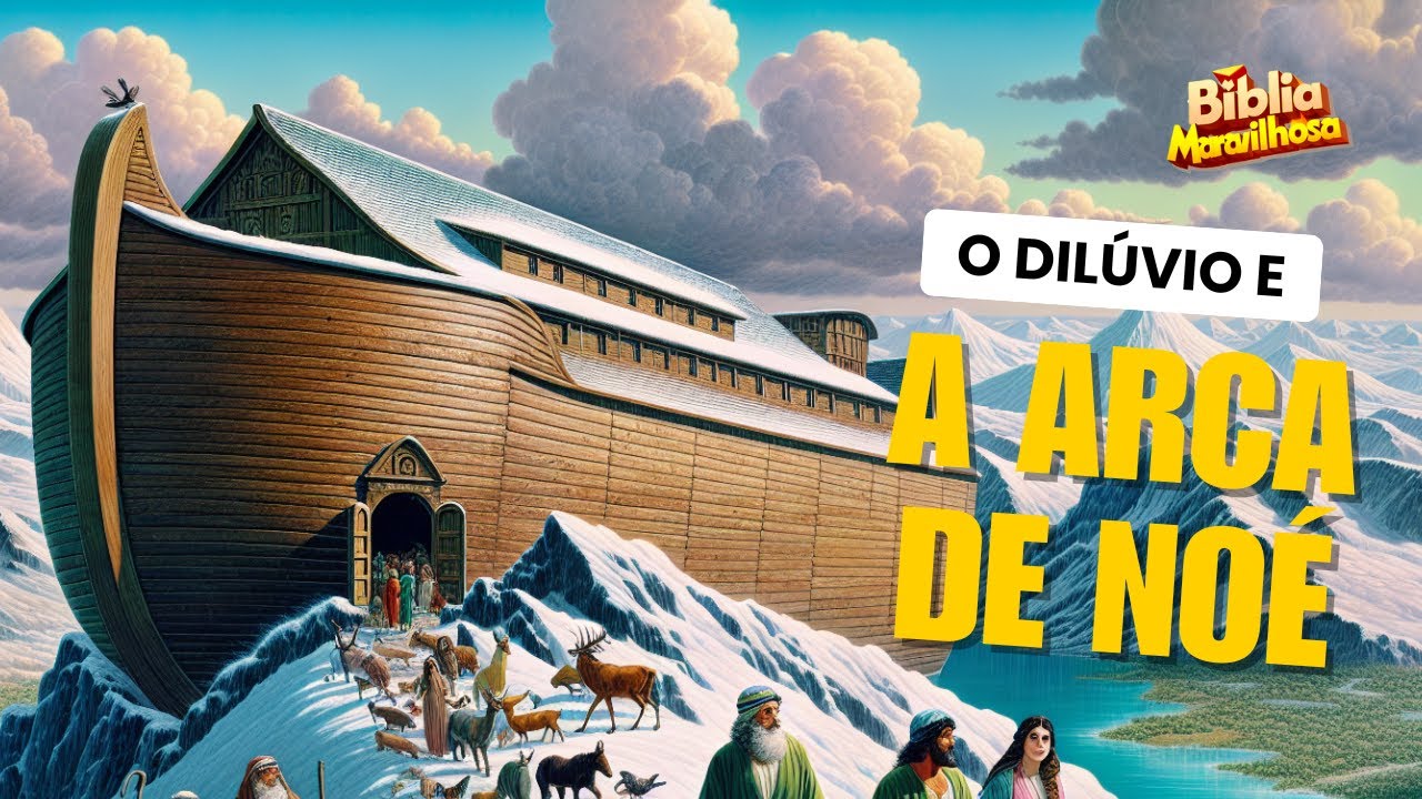 🌊 O Dilúvio e a Arca de Noé – Uma das Histórias Mais Impactantes da ...