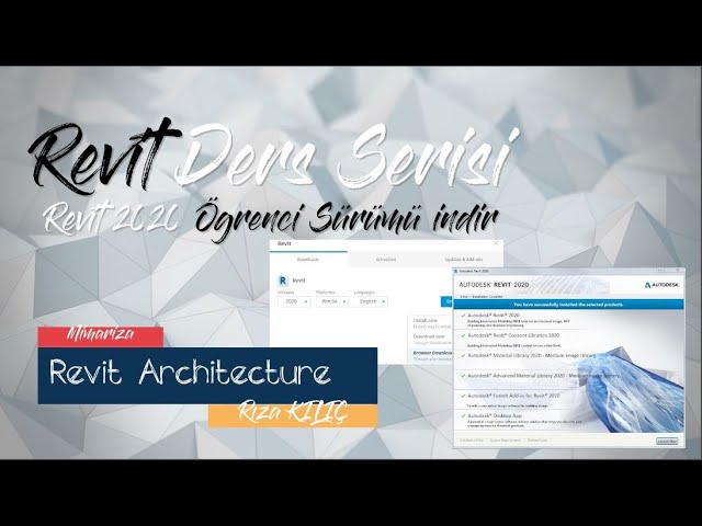 revit ogrenci surumu indir youtube