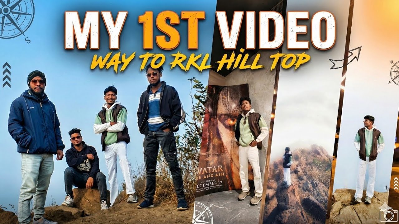 My 1st Vlog , Rourkela Hill Top ,Rkl Hill Top View ,Way To Sector 6 Rourkela Hill Top view