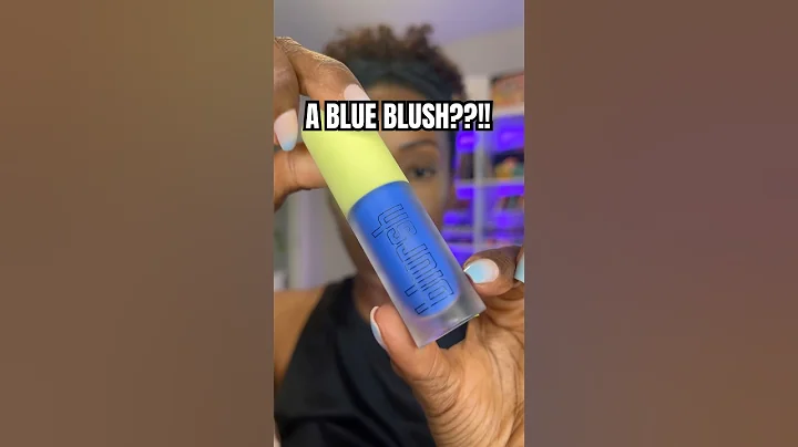 BLUE BLUSH?! Who asked for this?🤔#blush #blushes #makeup #makeuptutorial #makeupartist