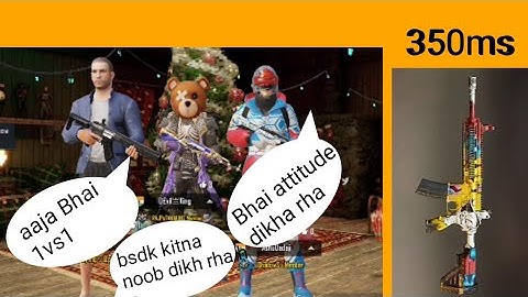 Rondon players call me noob 1v1 TDM challenge Full Boom Baam