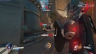 Overwatch Training VS AI Hard Widowmaker Gameplay 7.14.21