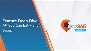 Feature Deep Dive: All You Can Eat
