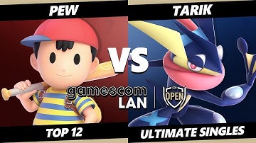 gamescom - Tarik (Greninja) Vs. PeW (Min Min, Ness) Smash Ultimate - SSBU