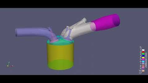 Full Animation - No Hydro Case (Converge CFD)