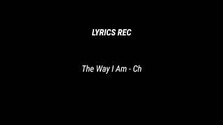 Lyrics The Way I Am - Charlie Puth