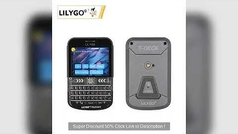 LILYGO® T-Deck Plus ESP32-S3 LoRa Development Board LoRaWAN Low power  Super Discount 50%