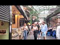 London Walk -BOROUGH MARKET - largest Street Food market in London - PART 1