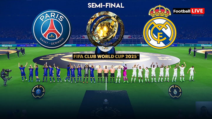 PSG vs Real Madrid - FIFA Club World Cup 2025 SemiFinal | Mbappe vs PSG | Full Match All Goals | PES