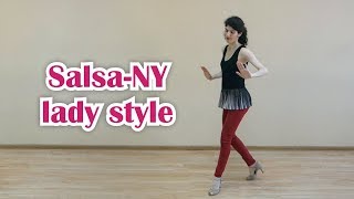 salsa NY lady style