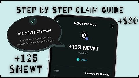 Magic Newton Airdrop Claim (Step By Step Guide) | FREE $80 $NEWT Withdrawal