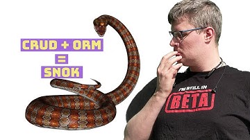 We look into the CRUD concepts using a ORM i wrote called snok