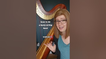 How to tie a harp string 🪢