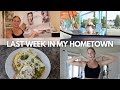 last week in my hometown | huge closet clean out, drinks w friends, PR haul &amp; I&#39;m moving!